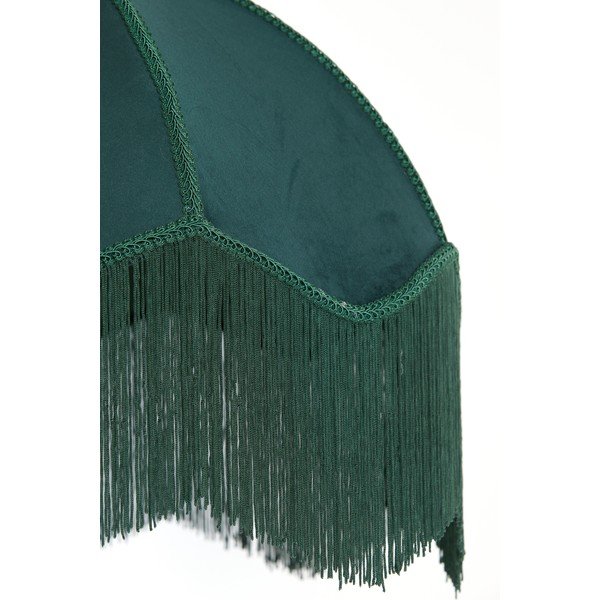 Lampadario in colore petrolio con paralume in tessuto ø 60 cm Malacia - Light & Living-image-4