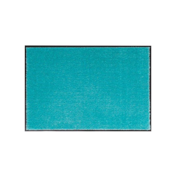 Světle tyrkysová rohožka Hanse Home Soft and Clean, 39 x 58 cm