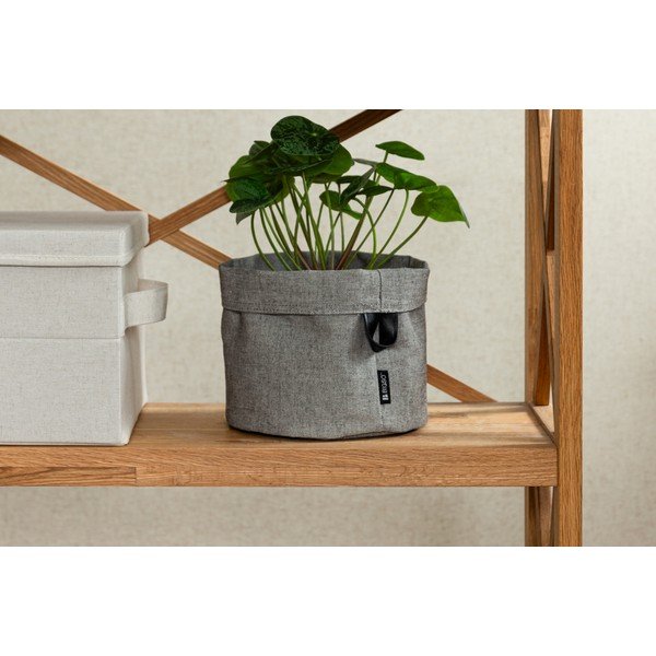 Cesto in tessuto ø 20x20 cm Soft Storage Round – Bigso-image-1