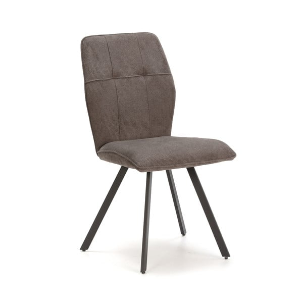 Sedie da pranzo grigio scuro in set di 4 Mery - Marckeric-image-2