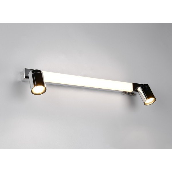 Lampada da parete LED color argento lucido Enrico – Trio-image-1