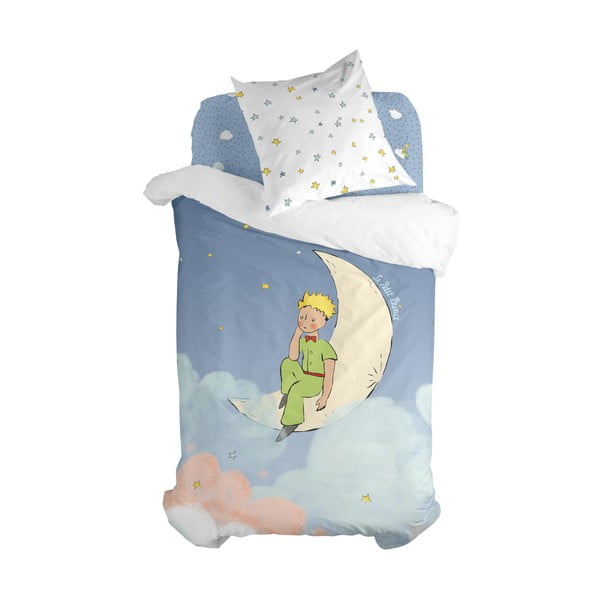 Biancheria da letto per bambini in cotone per letto singolo 140x200 cm La lune - Mr. Fox