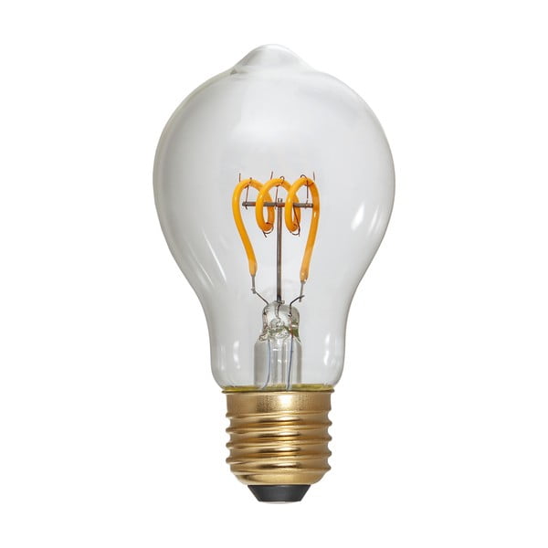 Lampadina LED calda a filamento dimmerabile E27, 4 W Spiral Filament - Star Trading-image-2