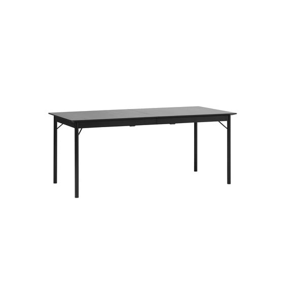 Tavolo da pranzo nero 95x180 cm Savona - Unique Furniture-image-3