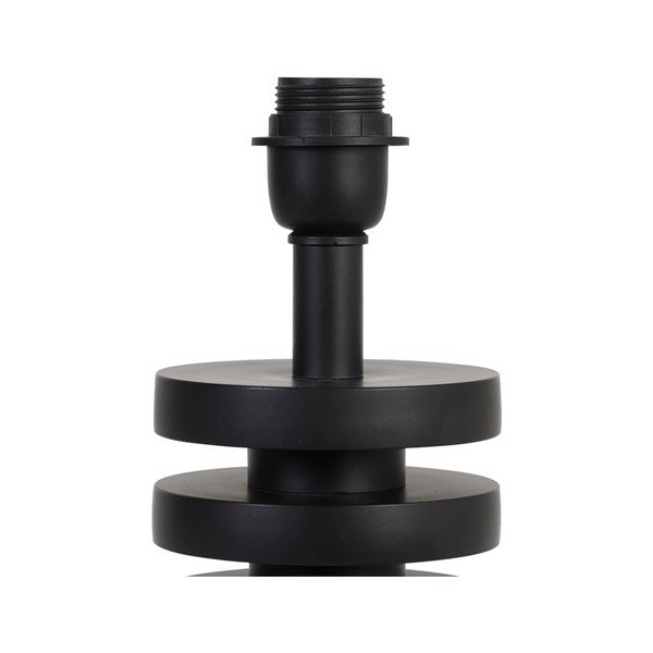 Lampada da tavolo nero opaco base 40 cm Desley - Light & Living-image-2