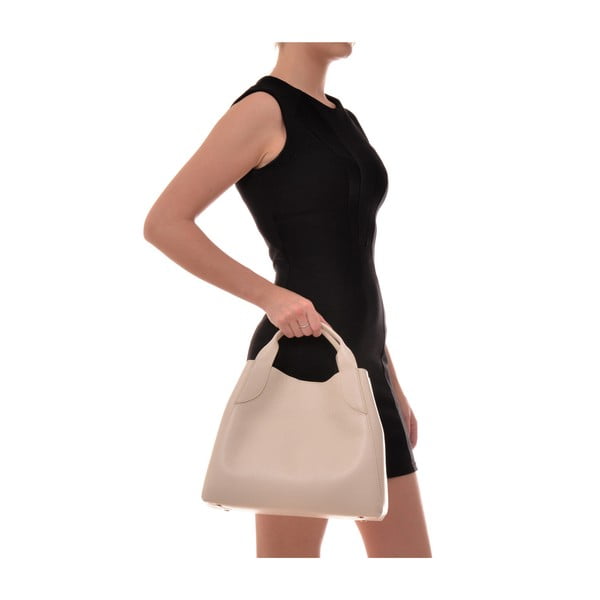 Borsa in pelle beige Mardon - Sofia Cardoni-image-4