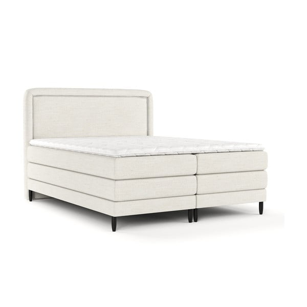 Letto boxspring crema 140x200 cm Dove - Maison de Rêve