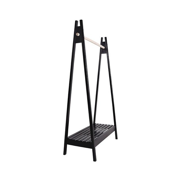 Appendiabiti in legno nero Torino - House Nordic-image-1