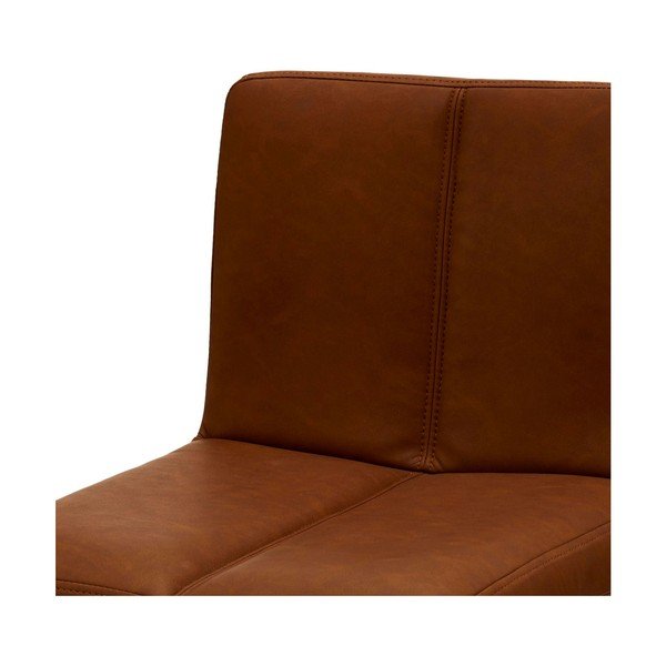 Sgabelli da bar girevoli marrone cognac in set di 2 88 cm Coco - Furnhouse-image-3