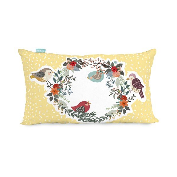 Federa reversibile in cotone, 50 x 30 cm Harvestwood - Moshi Moshi-image-1