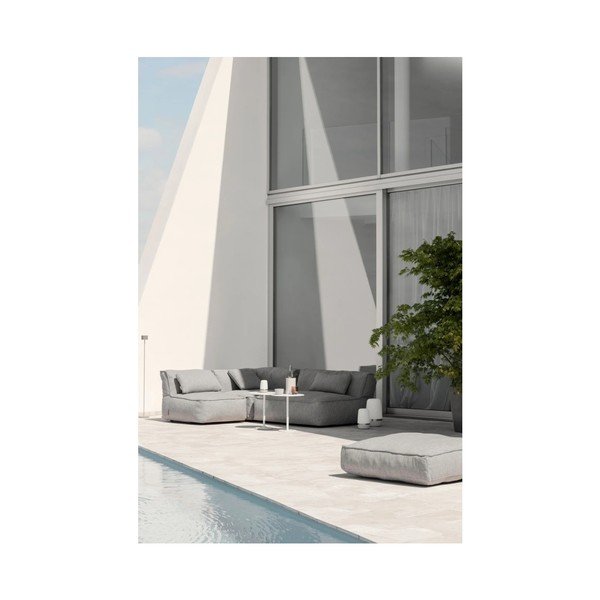 Pouf da giardino grigio Grow - Blomus-image-1