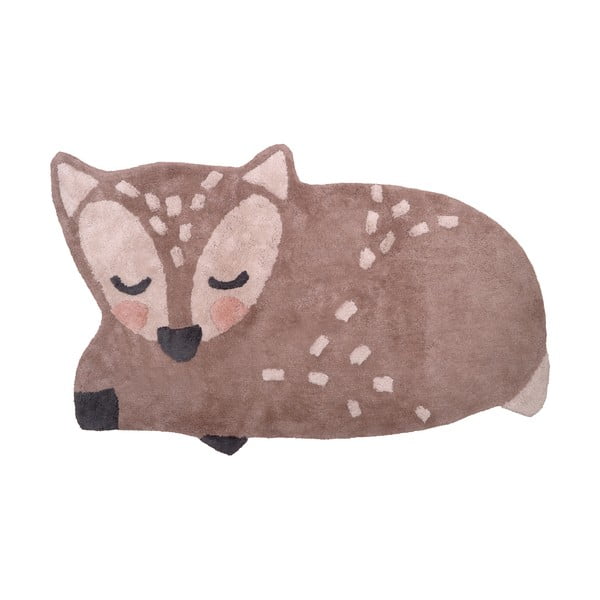 Tappeto per bambini in cotone fatto a mano, 70 x 110 cm Little Deer - Nattiot