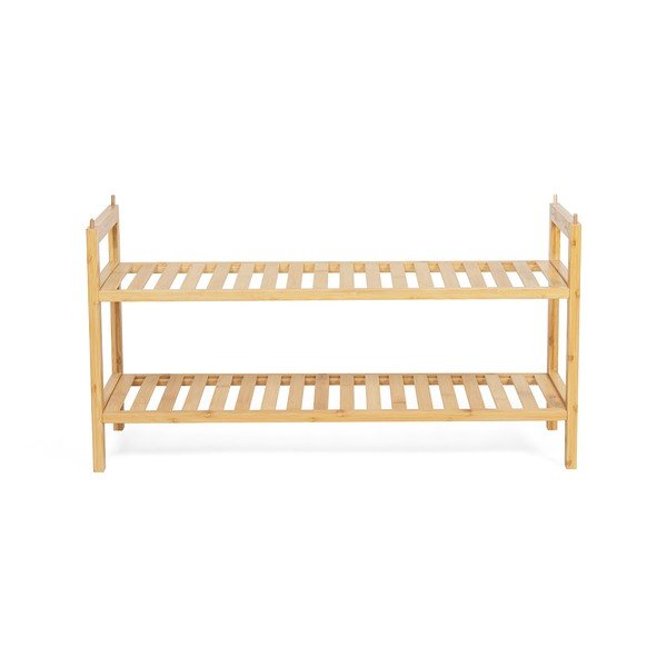 Scarpiera di colore naturale in bambù 69x35x25 cm Noris – Bonami Essentials-image-2