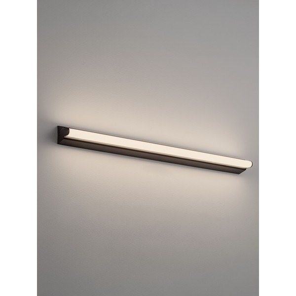 Lampada da parete LED nera opaca in alluminio Endo – Nova Luce-image-3