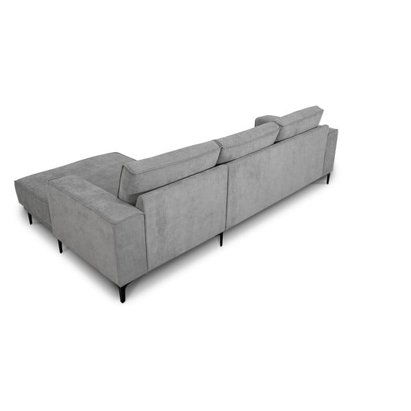 Divano angolare grigio (con penisola a destra/con chaise lounge) Copenhagen – Scandic-image-4