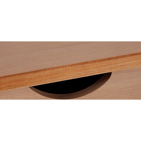 Tavolo da lavoro in legno di pino, lunghezza 140 cm Gava - Støraa-image-1