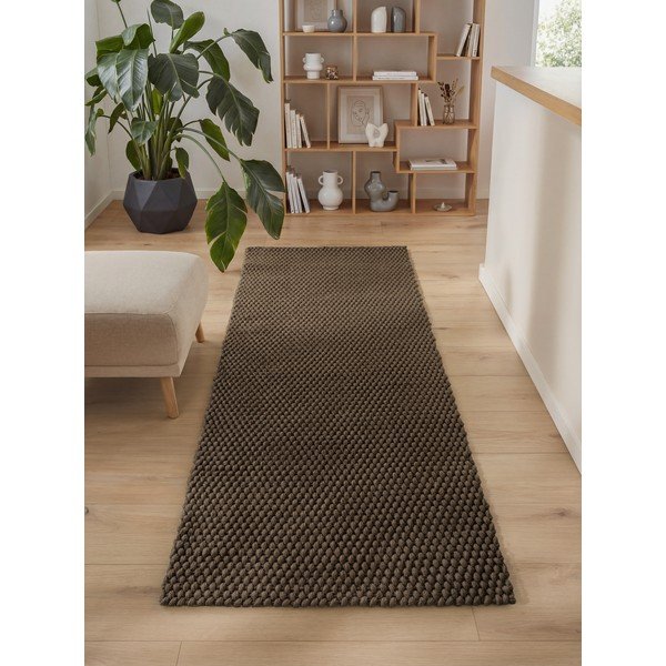 Passatoia da interno ed esterno marrone scuro 80x250 cm Southwark – Ted Baker-image-1