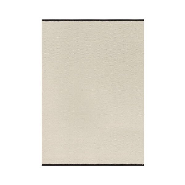 Tappeto beige in lana tessuto a mano 140x200 cm Mavi – noo.ma