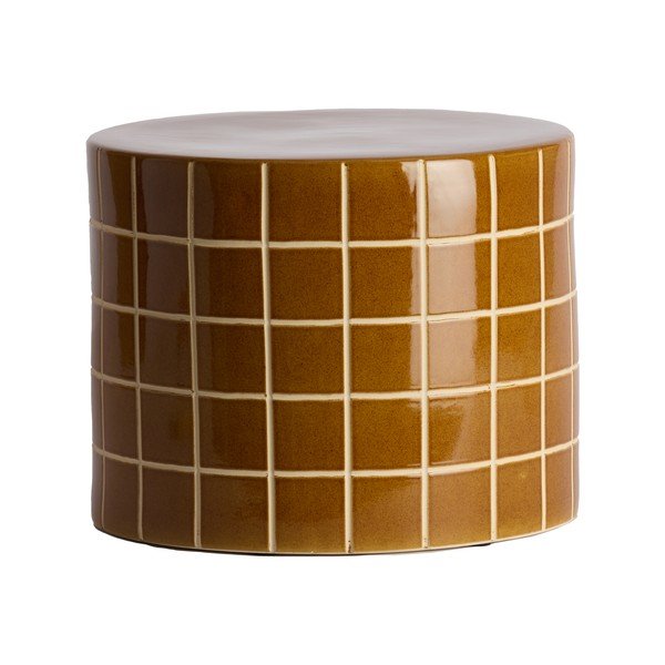 Tavolino rotondo in ceramica ø 42 cm Maucho – Light & Living