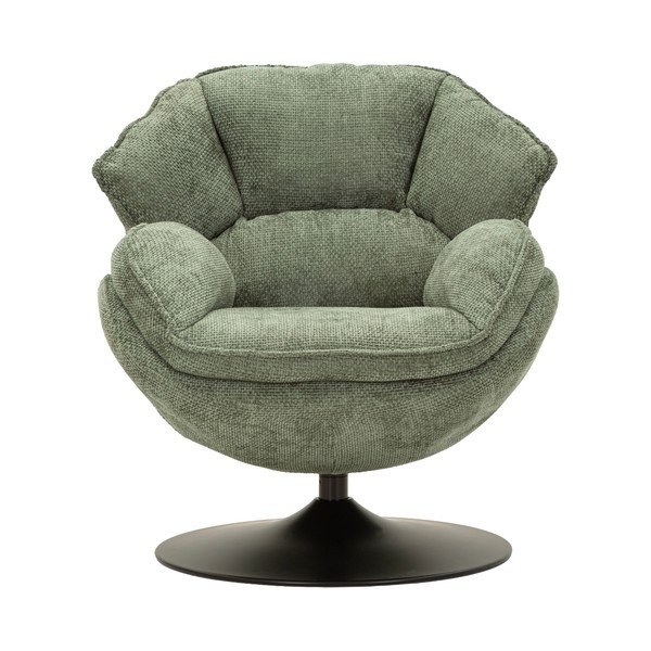 Poltrona verde polveroso girevole Retro Style – Mauro Ferretti-image-2