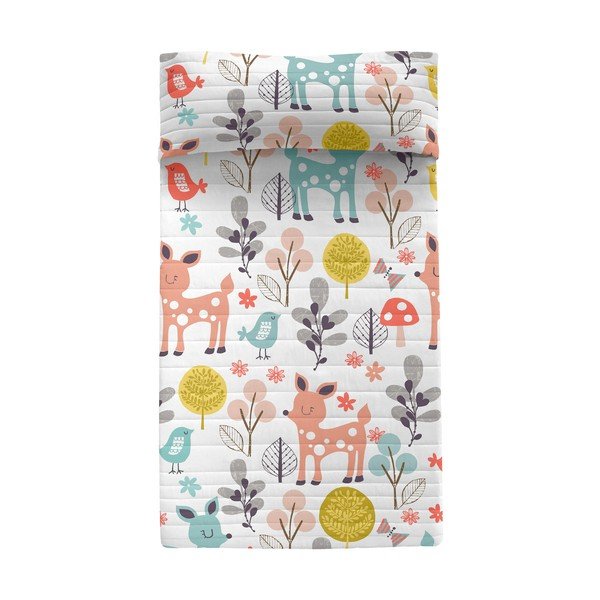 Copriletto in cotone per bambini 260x180 cm Woodland - Moshi Moshi