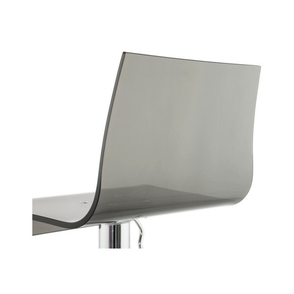 Sgabello da bar in plexi grigio - Kokoon-image-4