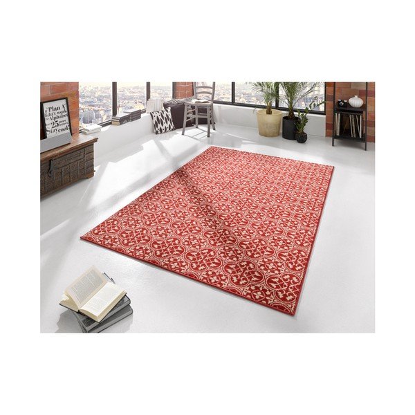 Runner rosso Gloria Pattern, 80 x 200 cm - Hanse Home-image-1