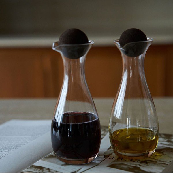 Set di bottiglie per olio e aceto 2 pz Nature – Sagaform-image-3