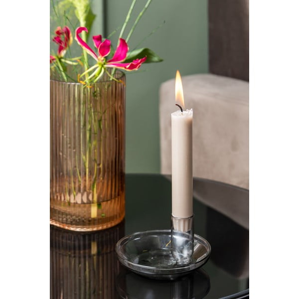 Candeliere in vetro grigio Tub - PT LIVING-image-1