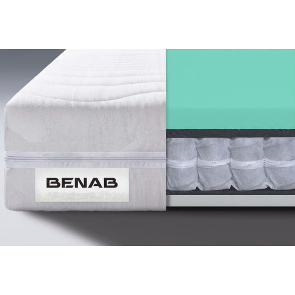 Materasso a molle dure/medie double-face 90x200 cm Standard Pocket - BENAB-image-3