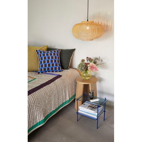 Tavolino da caffè con doppio ripiano in vetro Niche - Hübsch-image-3