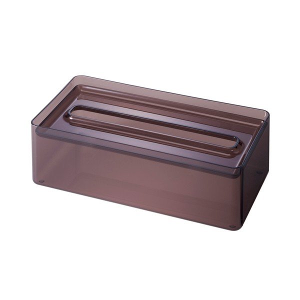 Scatola di carta velina Lux nera trasparente - YAMAZAKI