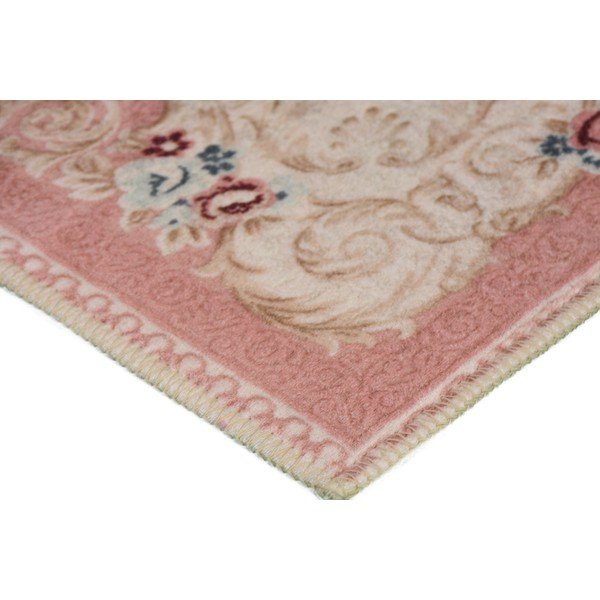 Tappeto lavabile arancione 180x120 cm - Vitaus-image-2