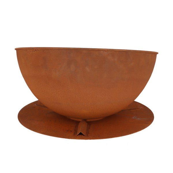 Caminetto con decoro arrugginito Moon - Esschert Design-image-2