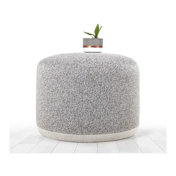 Sgabello grigio chiaro Cedre - Artie-image-1