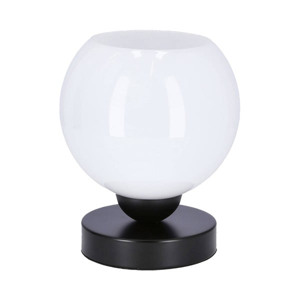 Lampada da tavolo bianca con paralume in vetro (altezza 19 cm) Caldera - Candellux Lighting