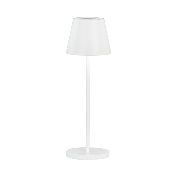 Lampada da tavolo dimmerabile a LED bianchi con paralume in metallo (altezza 34 cm) Cosenza 2.0 - Fischer & Honsel