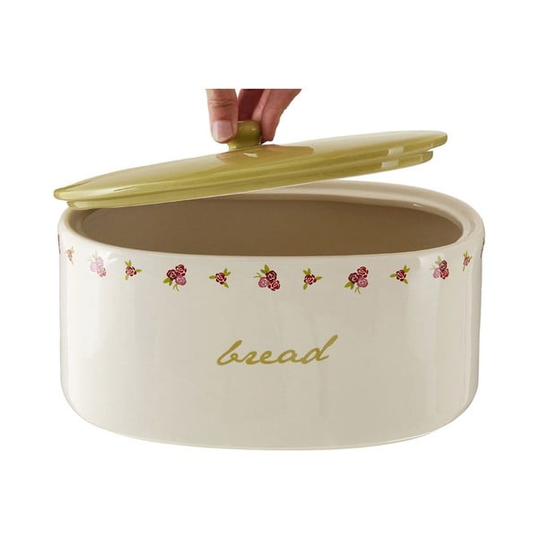 Scatola per il pane in ceramica Rose Cottage, 33 x 22 cm - Premier Housewares-image-2