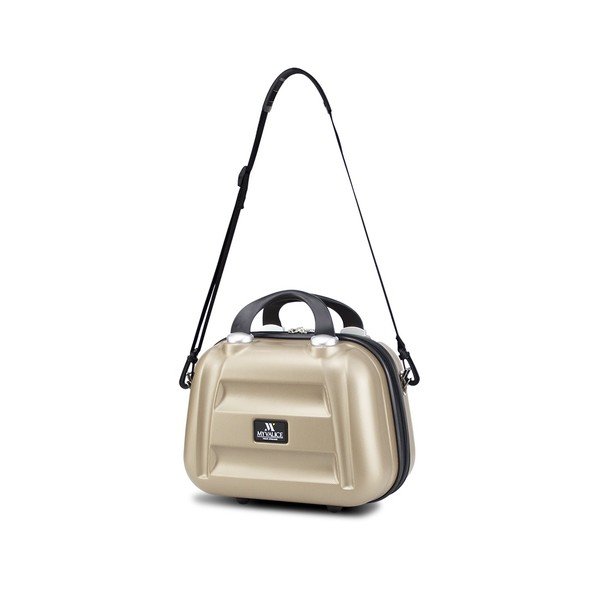 Valigia da viaggio a mano da donna in oro My Valice SMART BAG LASSO Make Up & Hand Suitcase - Myvalice-image-1