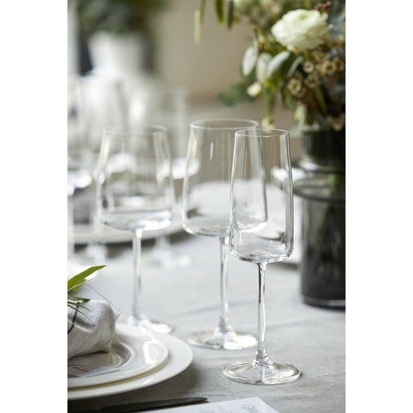 Set di bicchieri da bollicine 4 pz 300 ml Zero – Lyngby Glas-image-3