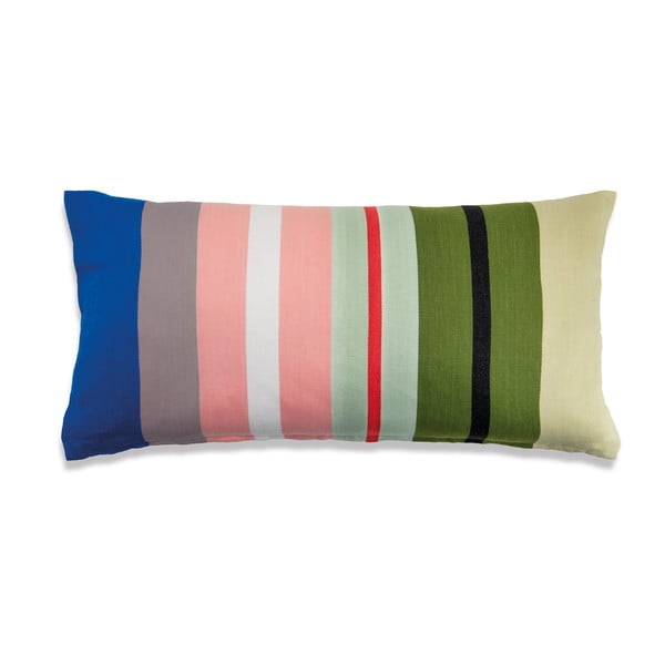 Cuscino decorativo in cotone Stripes , 60 x 30 cm Nepal - Remember