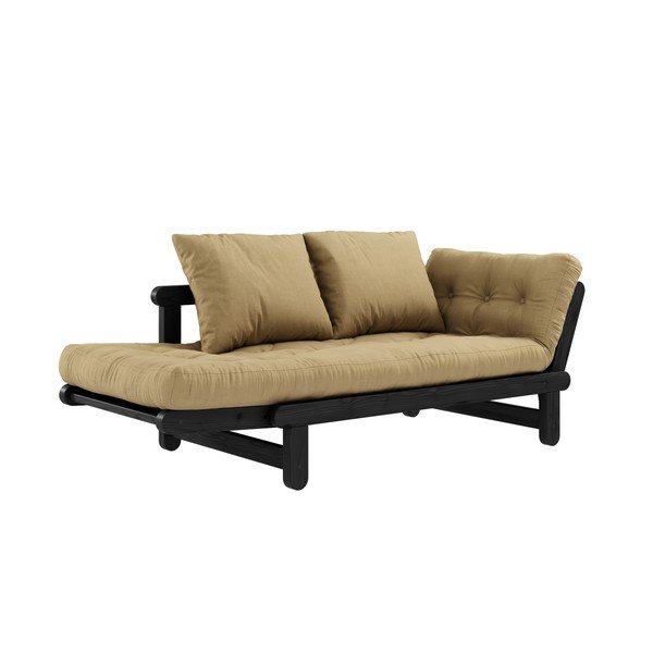 Divano variabile Nero/Beige grano Beat - Karup Design-image-4
