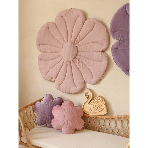 Tappeto da gioco per bambini rosa chiaro Powder Rose - Moi Mili-image-3
