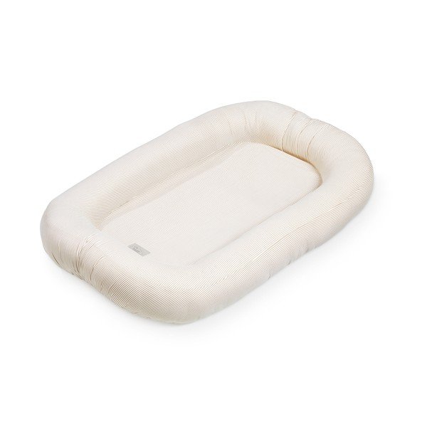 Riduttore per lettino beige 52x84 cm Classic Stripes Camel – Cam Cam Copenhagen