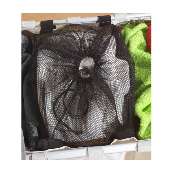 Cesto portabiancheria beige Trio, 130 l Corno - Wenko-image-2