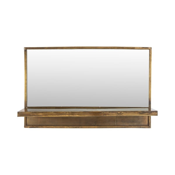 Specchio a parete con mensola 61x38 cm Feyza - White Label