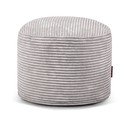 Puof a sacco grigio chiaro con rivestimento in velluto a coste Mini – SLOWDOWN