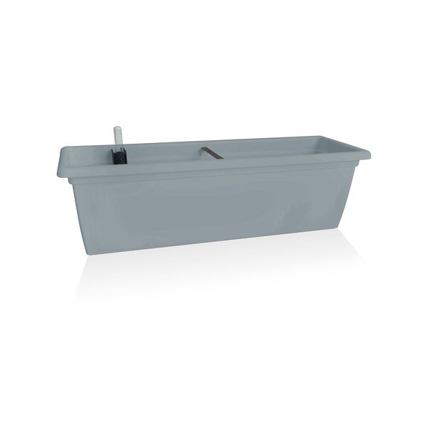 Fioriera in plastica riciclata con sistema di auto-irrigazione 59 cm Magnolie 2SMART – Gardenico