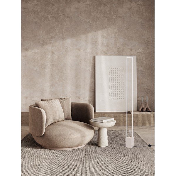 Lampada da terra LED bianca (altezza totale 161 cm) Lithos – Nova Luce-image-1