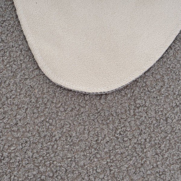 Pelliccia sintetica grigia 60x90 cm Sherpa - Casa Selección-image-2